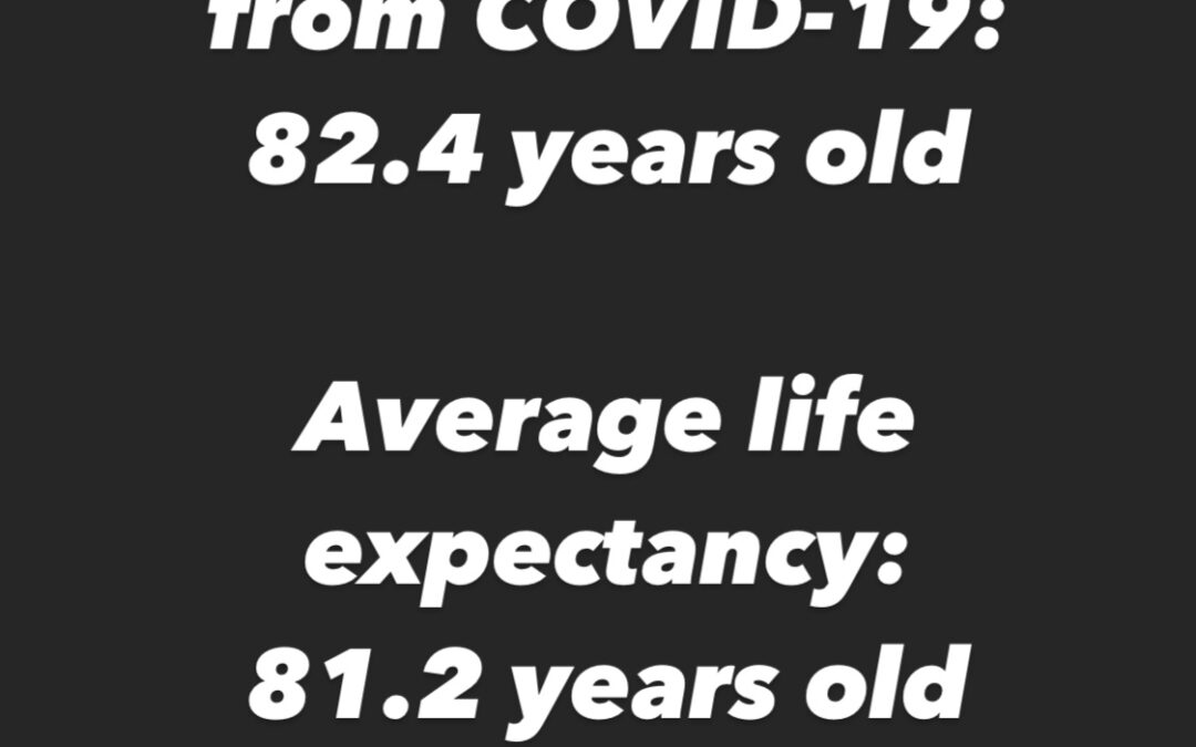 With COVID-19, it’s about aggressively protecting the elderly and vulnerable