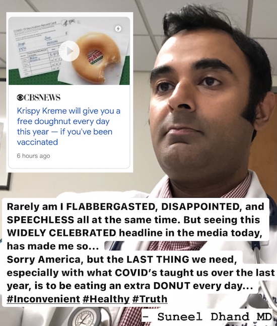 Krispy Kreme: Here’s what you can do with your COVID Vaccine Donuts